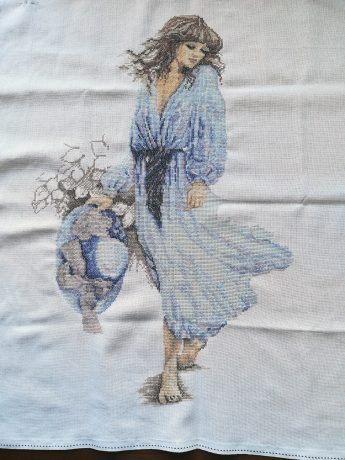 Lady in blue - етап